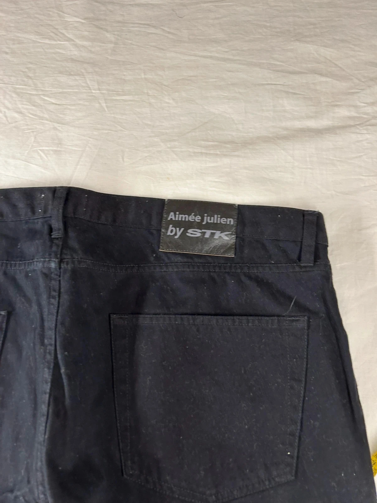 Aimee Julien straight cut black jeans – photo 12